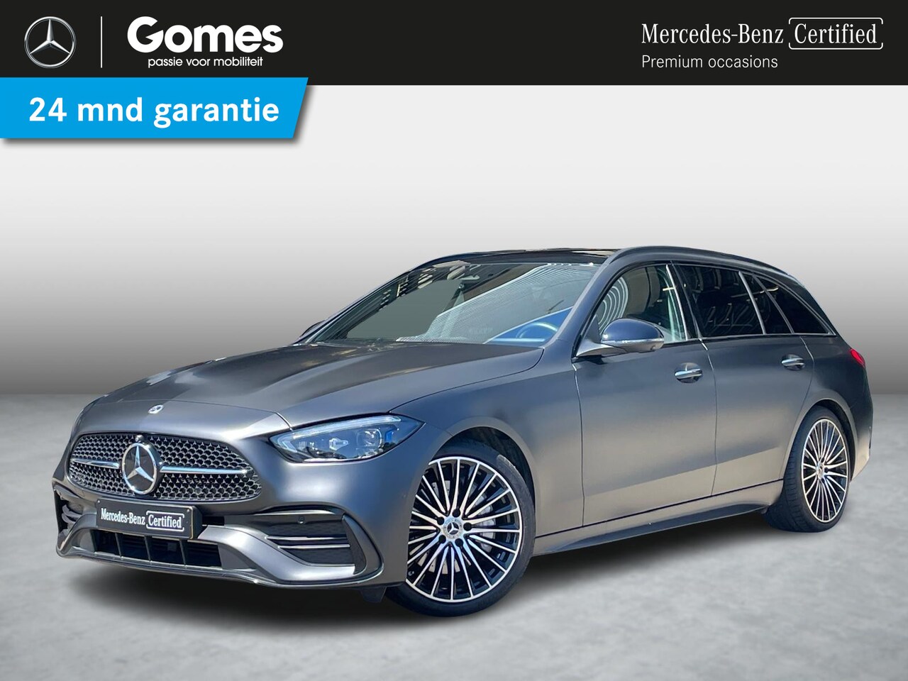 Mercedes-Benz C-klasse Estate - 180 AMG Line | Premium | Nightpakket | Panoramadak | 360° Camera | Burmester® 3D | Head-up - AutoWereld.nl