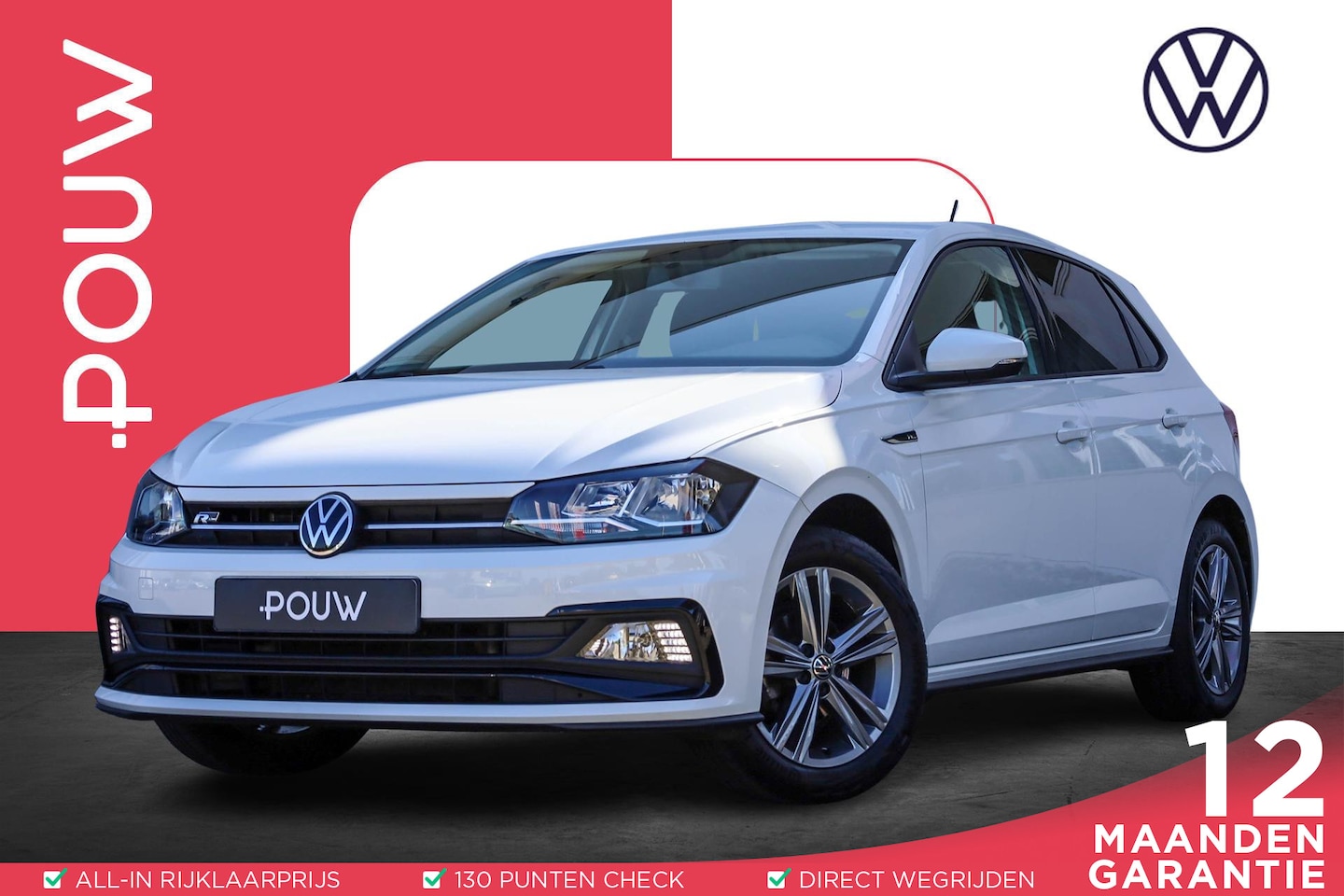 Volkswagen Polo - 1.0 TSI 95pk R-Line Edition | Achteruitrijcamera | App Connect - AutoWereld.nl
