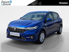 Dacia Sandero - 90PK TCe Comfort | 1e eigenaar | Parkeersensoren | Armsteun | Apple CarPlay/Android Auto |