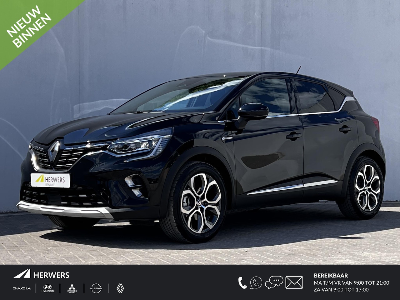 Renault Captur - 1.6 E-Tech Hybrid 145 Intens Automaat / Dealer onderhouden / 1e eigenaar / Camera / Naviga - AutoWereld.nl