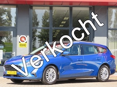 Ford Focus Wagon - 1.0 EcoBoost Titanium Business| 125-PK| Pano dak| | Clima-Airco | Android Auto | Keyless E