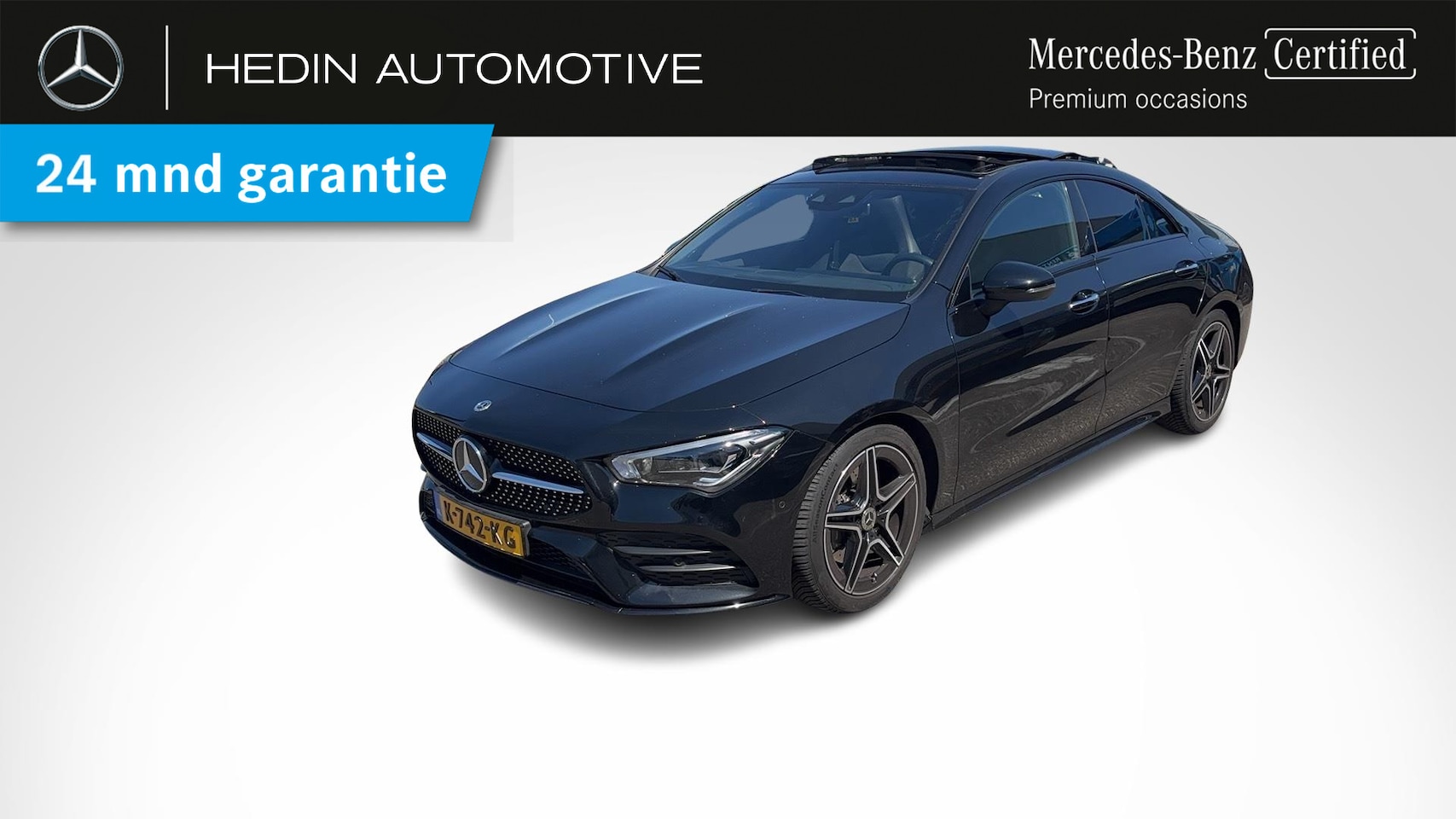 Mercedes-Benz CLA-Klasse - CLA 200 Automaat Business Solution AMG | Nightpakket | Business Plus Pakket | Panoramadak - AutoWereld.nl