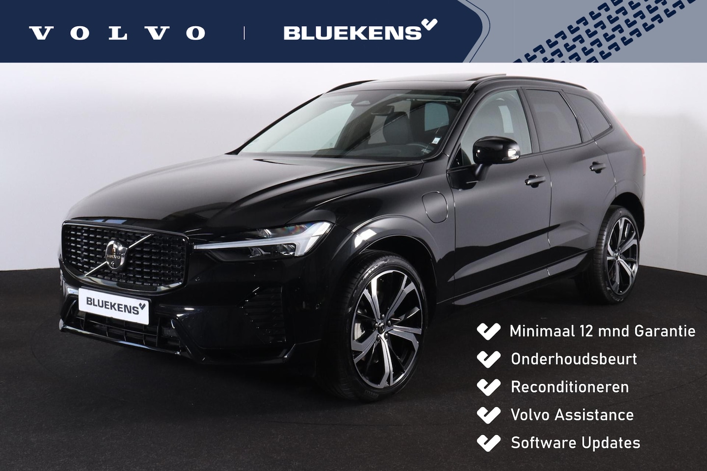 Volvo XC60 - T8 Recharge AWD Ultimate Dark - LONG RANGE - Panorama/schuifdak - IntelliSafe Assist & Sur - AutoWereld.nl