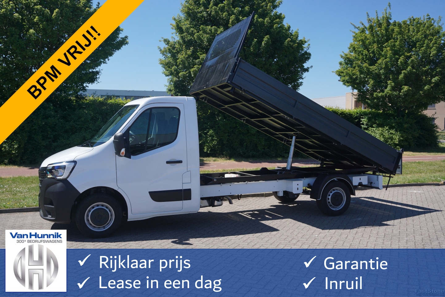Renault Master - T35 165PK L4 3 Zijdige Kipper Airco, Cruise, BPM VRIJ!! NR. 290 - AutoWereld.nl