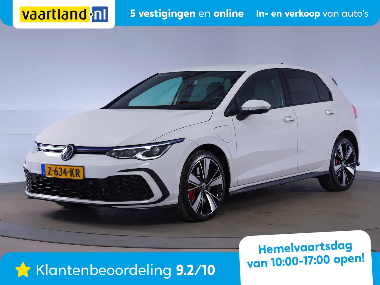 Volkswagen Golf - 1.4 eHybrid GTE [ Led Apple CarPlay Adaptive Cruise Digitaal Dashboard ] - AutoWereld.nl