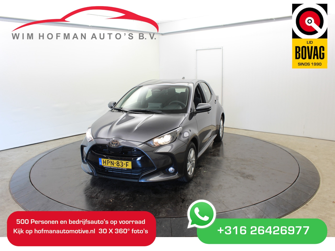 Toyota Yaris - 1.5 Hyb Nieuw Rijklaar Camera PDC v+a Stoel/Stuur Verwarming Adaptive Cruise Control - AutoWereld.nl