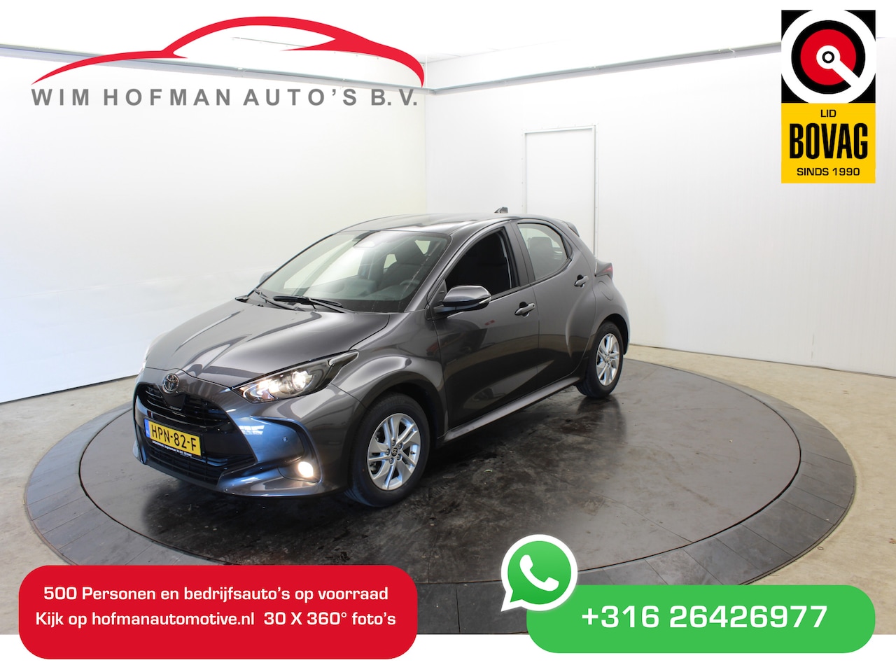 Toyota Yaris - 1.5 Hyb Nieuw Rijklaar Camera PDC v+a Stoel/Stuur Verwarming Adaptive Cruise Control - AutoWereld.nl