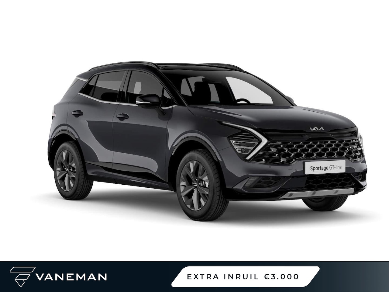 Kia Sportage - 1.6 T-GDi Hybrid GT-PlusLine | Binnenkort leverbaar | Elektrisch glazen panorama-dak - AutoWereld.nl