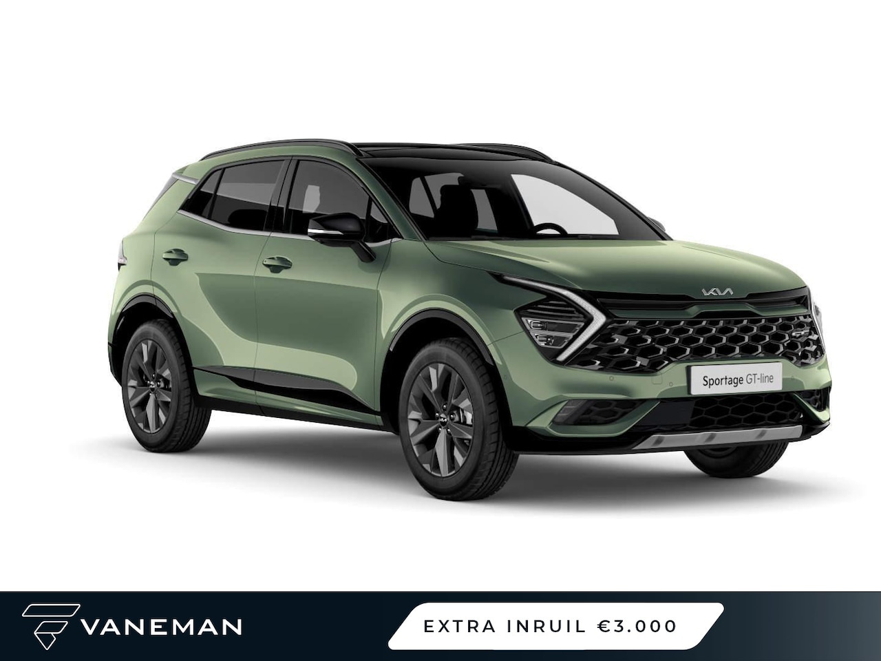 Kia Sportage - 1.6 T-GDi Hybrid GT-Line Limited Edition | Voorstoelen verwarmd | Kunstlederen/suede bekle - AutoWereld.nl