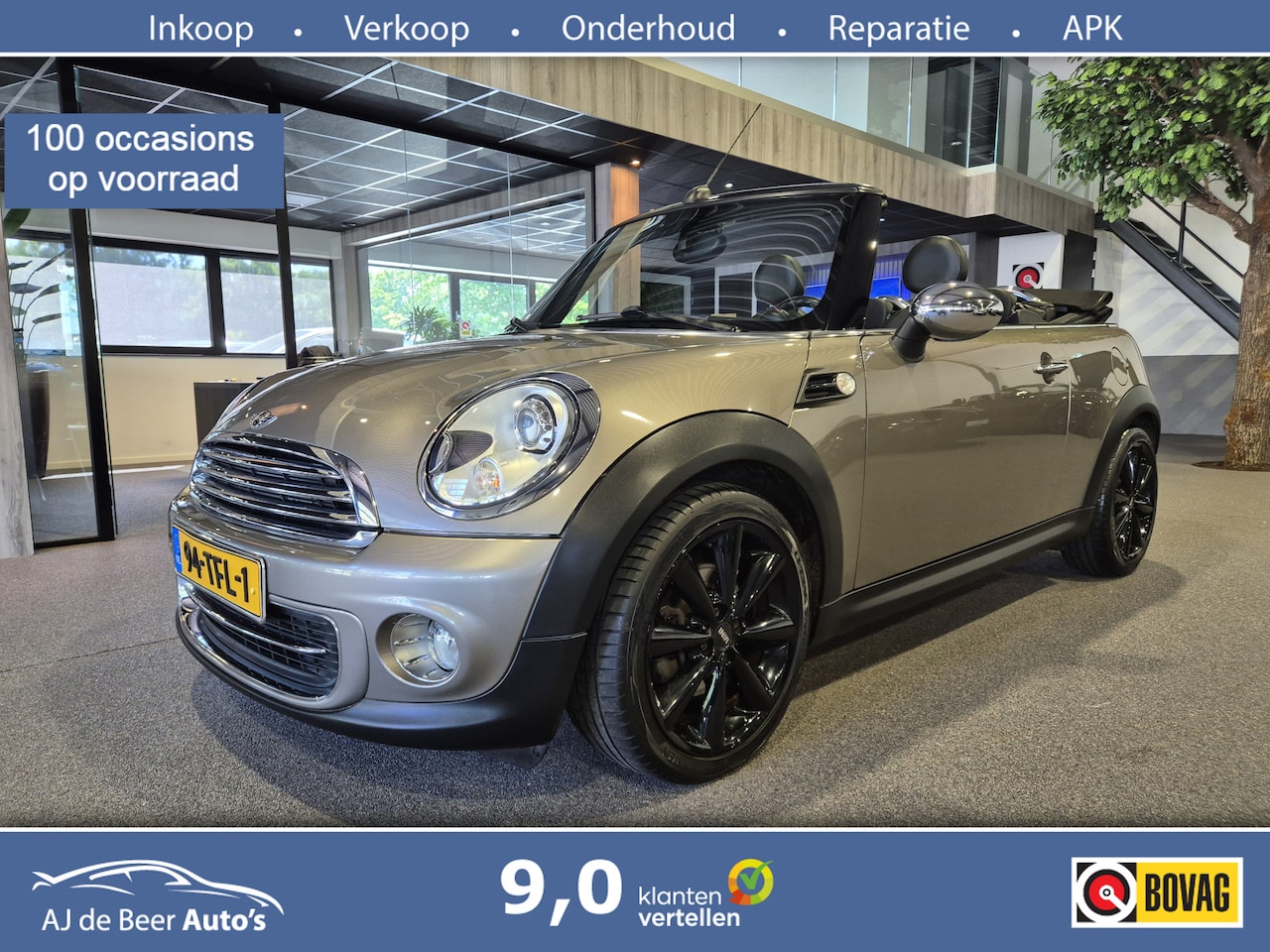 MINI Cabrio - Mini 1.6 Cooper Chili Volleder | Xenon | Sensoren | Stoelverw. - AutoWereld.nl