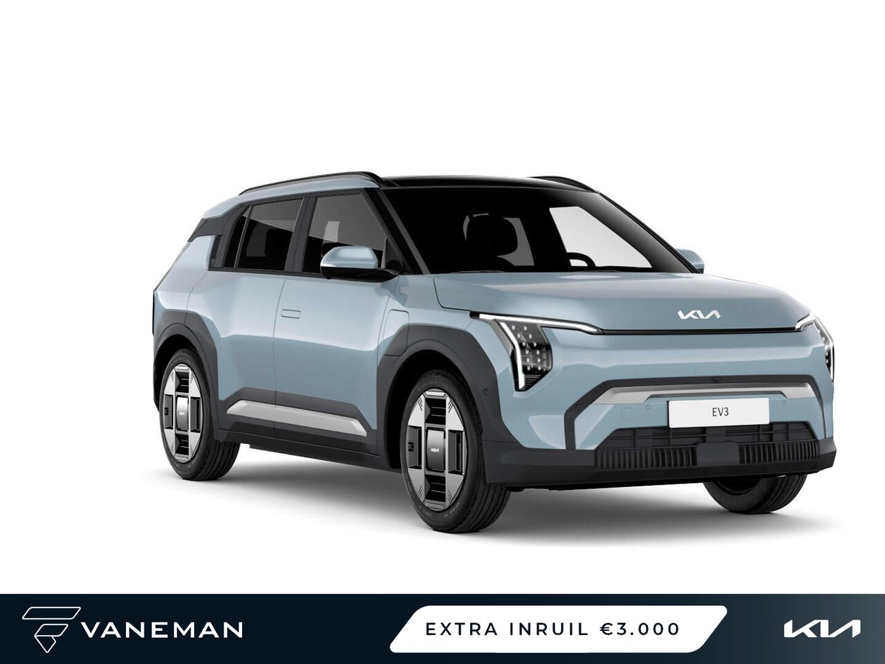 Kia EV3 - Plus Advanced 58.3 kWh | Elektrisch glazen schuif-/kanteldak | Draadloze telefoonlader - AutoWereld.nl