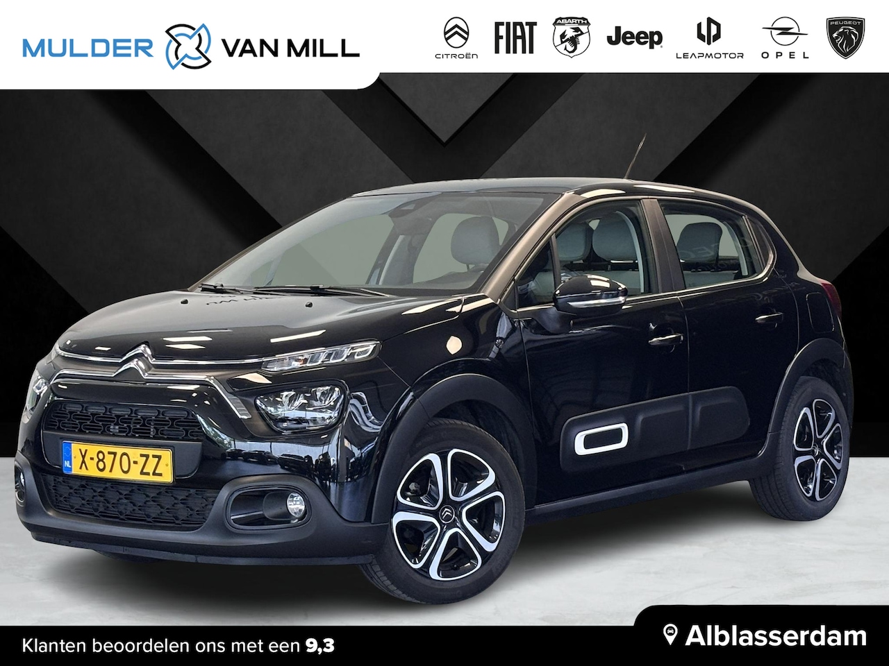 Citroën C3 - Plus 1.2 83pk | NAVI | STOELVERW. | AMBIANCE WOOD | CLIMA | DAB+ | APPLE CARPLAY / ANDROID - AutoWereld.nl