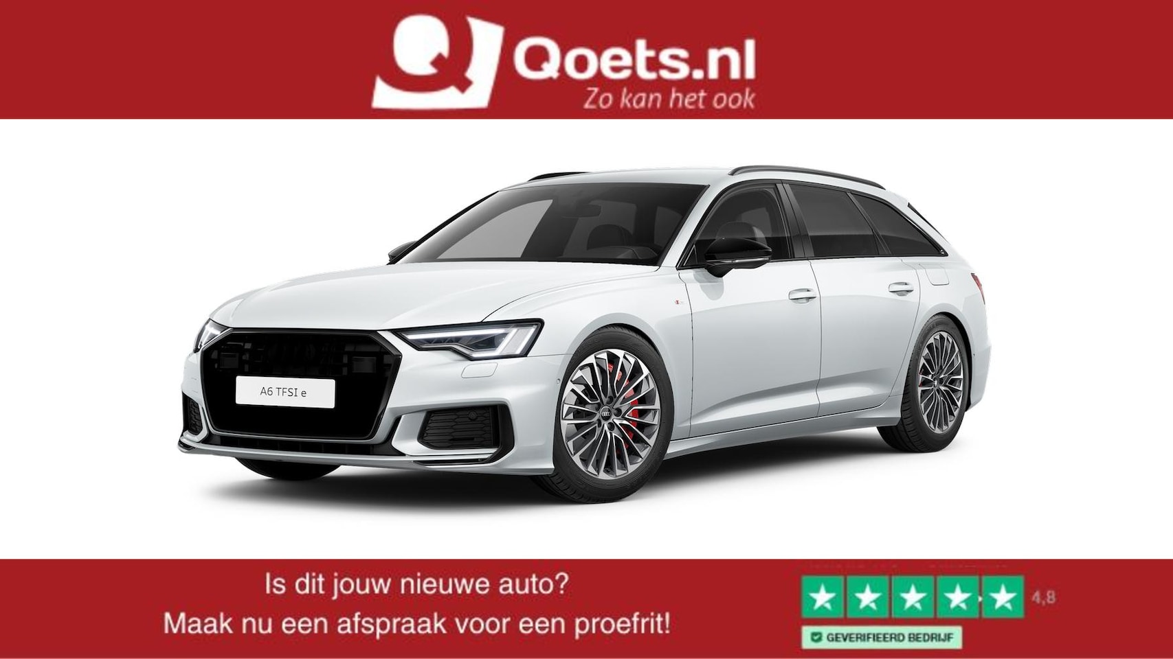 Audi A6 Avant - 55 TFSI e quattro Competition Trekhaak - Privacy glas - Sportstoelen - Stoelverwarming vóó - AutoWereld.nl
