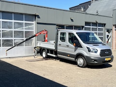 Ford Transit - 350 2.0 TDCI L3H1 DC Laadkraan Telefoonverbinding 3-Persoons Telefoonverbinding 1e eigenaa