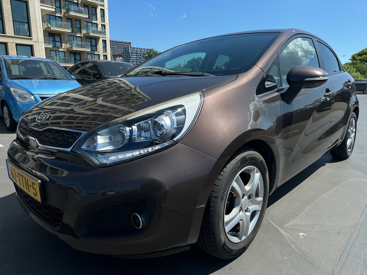 Kia Rio - 1.2 CVVT Super Pack 1e Eig Dealer Onderhouden Nieuwe Apk VolOptie - AutoWereld.nl
