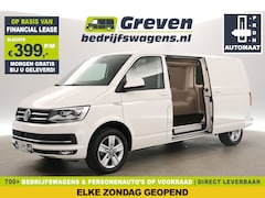 Volkswagen Transporter - 2.0 TDI 204PK L2H1 Automaat Airco Camera Carplay Cruise LED DSG Navi 3 Persoons 17"LMV