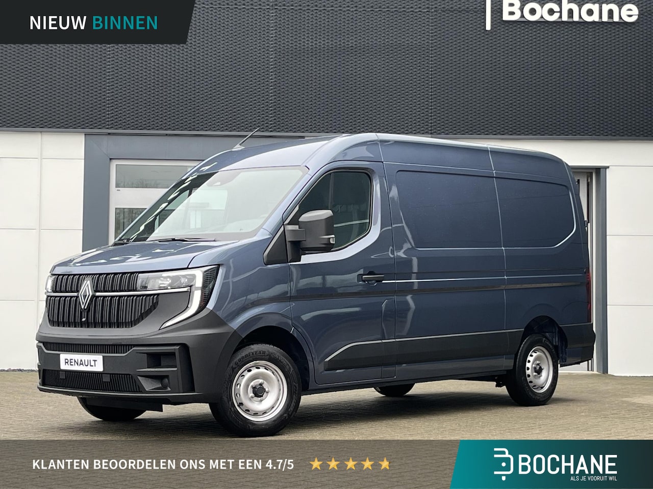 Renault Master - T35 2.0 dCi 130 L2H2 Start Blue Gris | - AutoWereld.nl