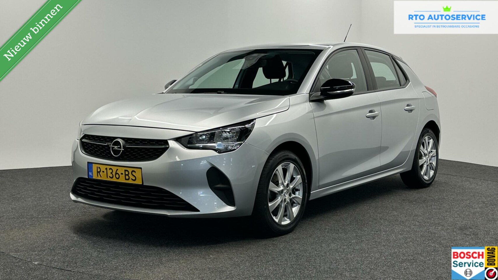 Opel Corsa - - 1.2 Edition 75pk 5drs / Cruis / Airco / 16'' LMV / NAVIGATIE - AutoWereld.nl