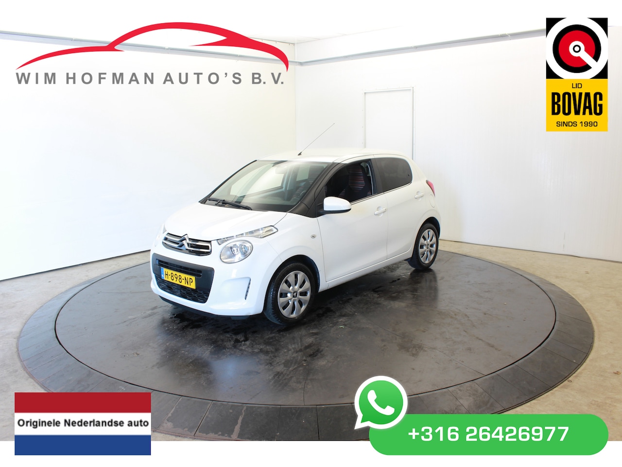 Citroën C1 - 1.0 VTi Feel Airco Cruise control - AutoWereld.nl