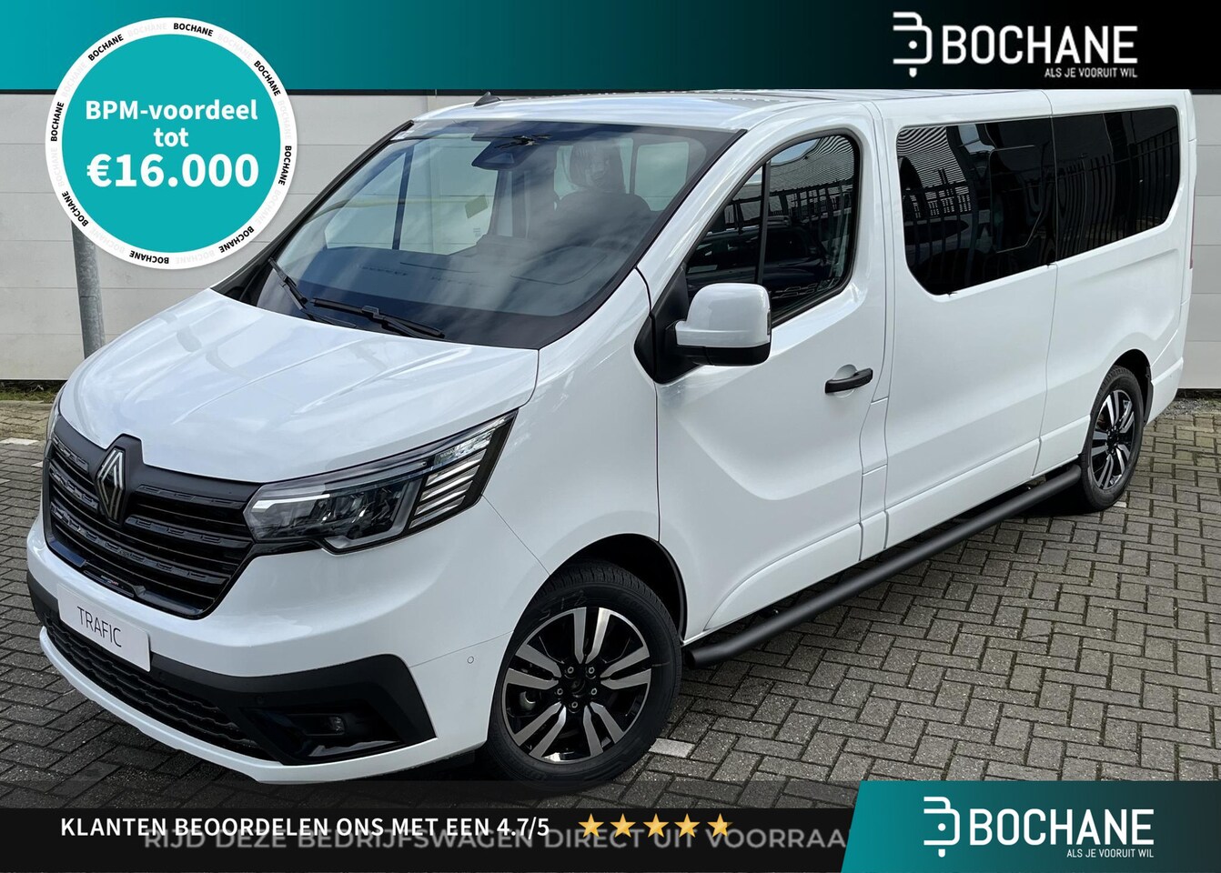 Renault Trafic - 2.0 Blue dCi 170 DC T30 L2H1 Extra | BPM vrij | Direct leverbaar | Navigatie | Camera - AutoWereld.nl