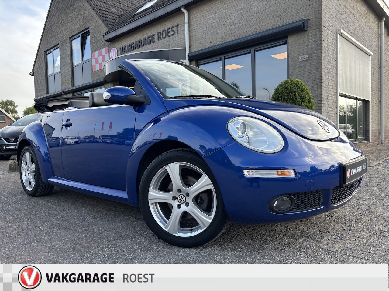 Volkswagen New Beetle Cabriolet - 1.4 16V Leder / Nieuwe Kap - AutoWereld.nl
