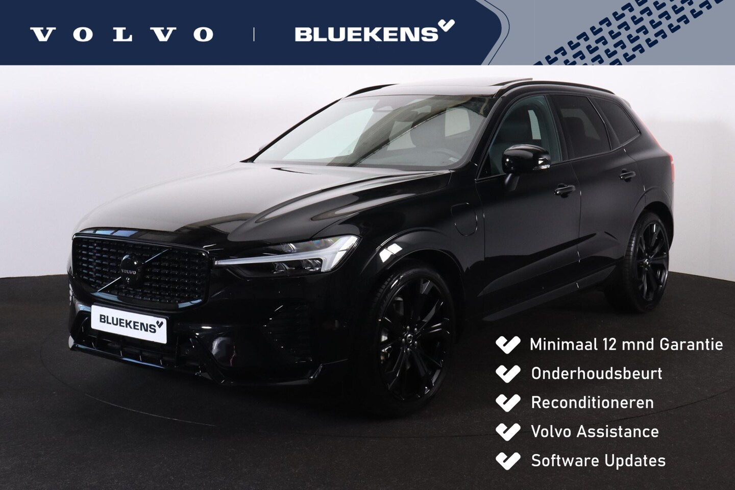 Volvo XC60 - T8 Recharge AWD Plus Black Edition - LONG RANGE - Luchtvering - Panorama/schuifdak - Intel - AutoWereld.nl