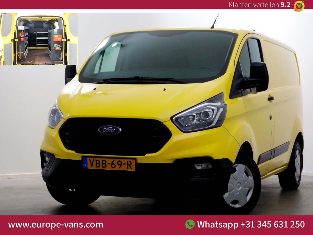 Ford Transit Custom - 2.0 TDCI L1H1 Trend Airco/Inrichting 06-2019 - AutoWereld.nl
