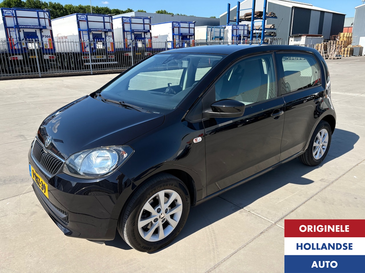 Skoda Citigo - 1.0 Sprint Zwart Automaat Sporting Nieuwstaat! - AutoWereld.nl