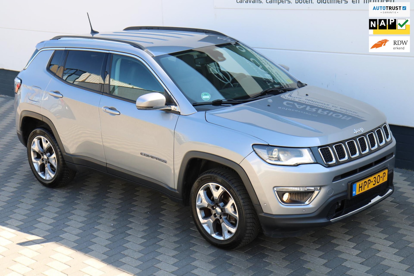 Jeep Compass - 1.4 170PK 4WD Automaat Carplay zeer luxe !!! - AutoWereld.nl