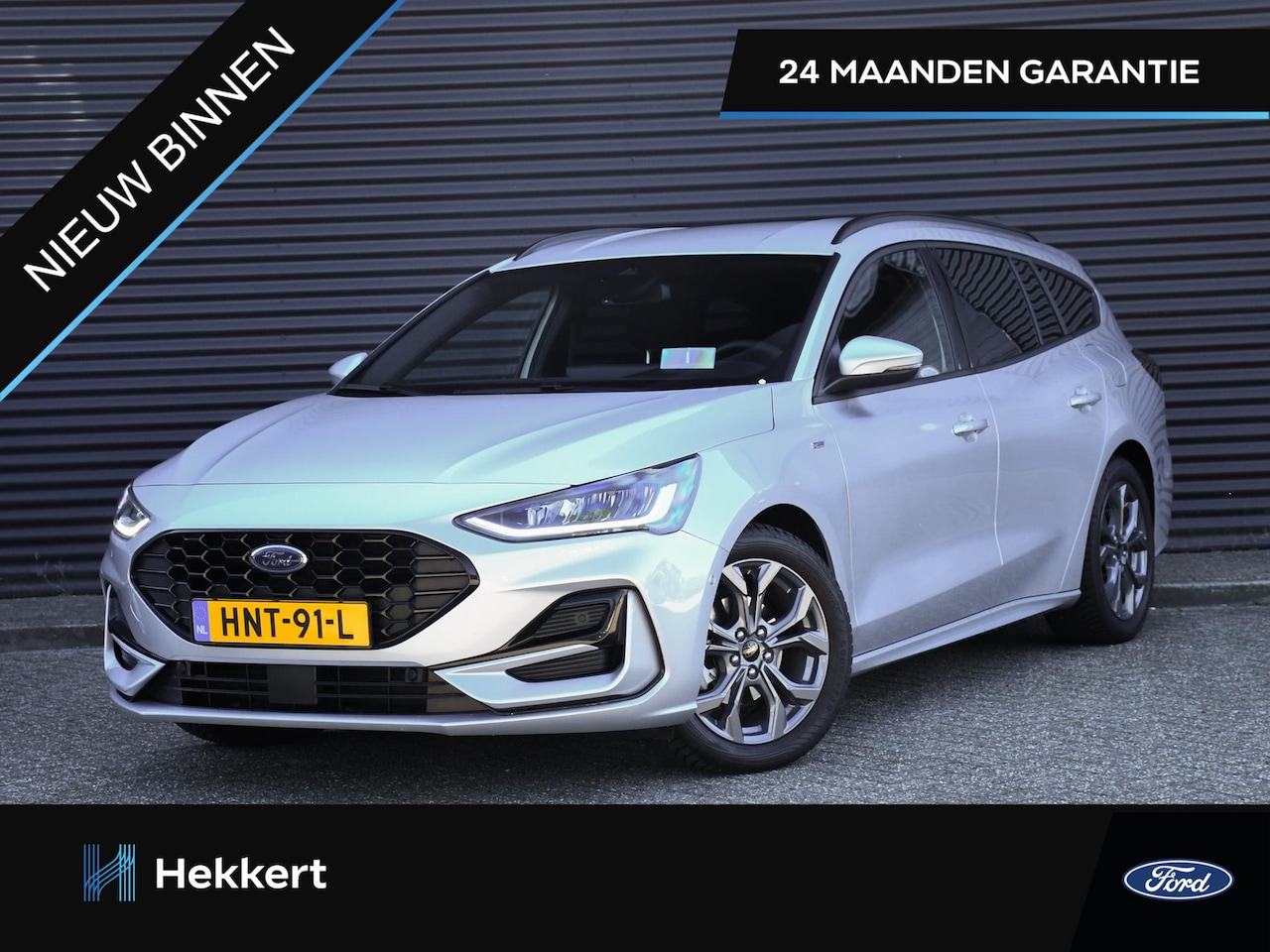 Ford Focus Wagon - ST Line X 1.0 EcoBoost Hybrid 125pk TREKHAAK | DODE HOEK | HUD | WINTER PACK | 17''LM | PD - AutoWereld.nl