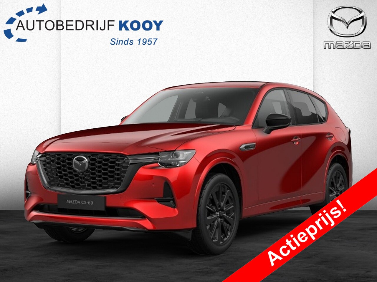 Mazda CX-60 - 2.5 e-SkyActiv PHEV 327pk Homura Plus / demo pakket gemonteerd - AutoWereld.nl