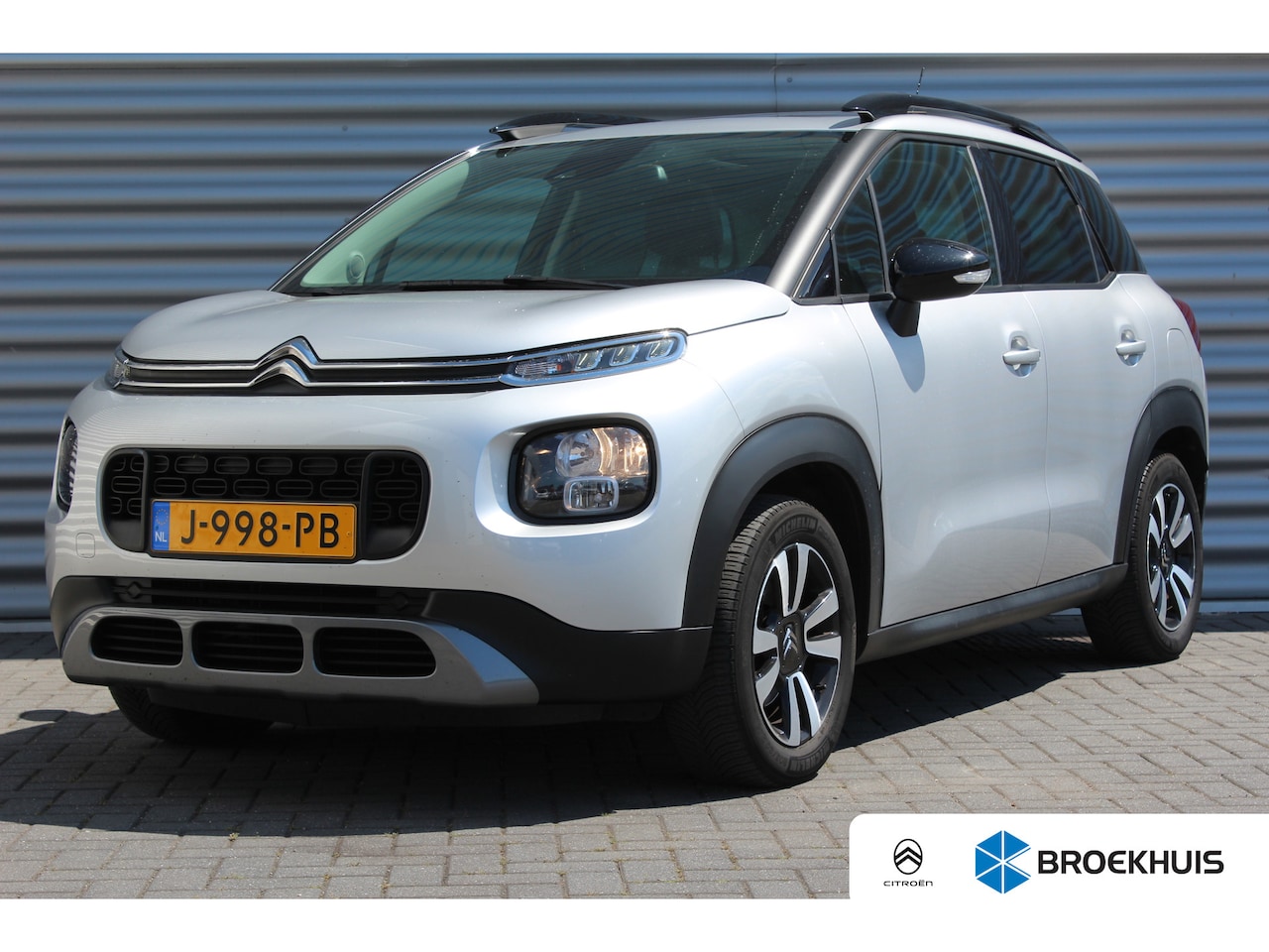 Citroën C3 Aircross - Citroën 1.2 PURETECH 110PK SHINE AUTOMAAT / NAVI / CLIMA / LED / PDC / 16" LMV / PANO. DAK - AutoWereld.nl