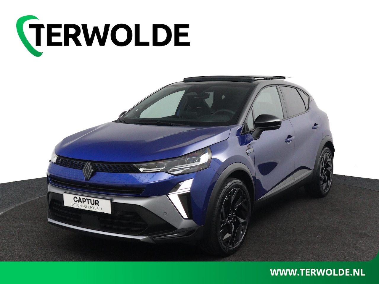 Renault Captur - 1.6 E-Tech full hybrid 145 esprit Alpine |DIRECT LEVERBAAR | Panoramadak | 360 camera | El - AutoWereld.nl