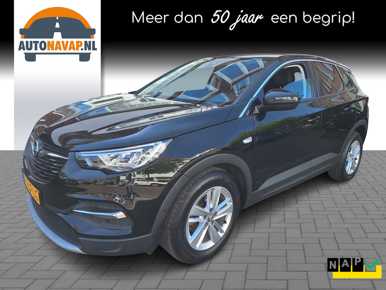Opel Grandland X - 1.2 Turbo Business Executive /58.000 Km/1e Eig/Navi/Apple/Android/Clima/Garantie - AutoWereld.nl