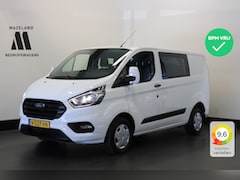 Ford Transit Custom - 2.0 TDCI Dubbele Cabine EURO 6 - Airco - Cruise - PDC - € 13.950, - Excl