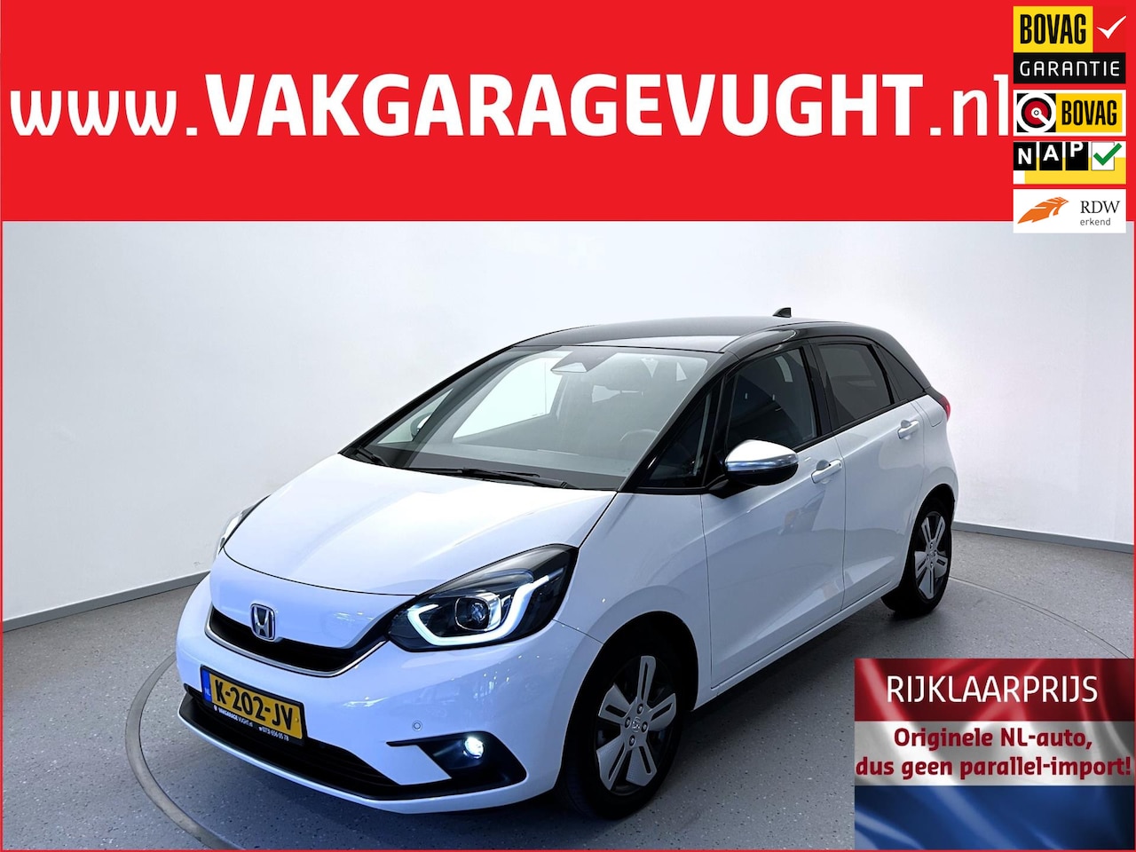 Honda Jazz - HYBRID 1.5i-MMD e:HEV 109pk "Executive" AUTOMAAT - AutoWereld.nl