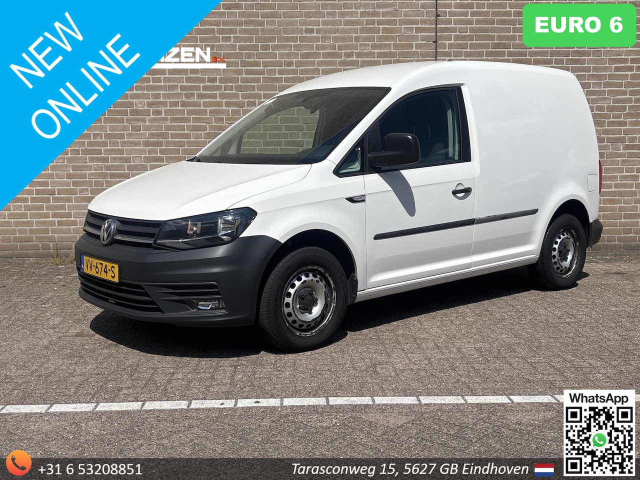 Volkswagen Caddy - 2.0 TDI L1H1 BMT Comfortline € 5.800 NETTO | Euro 6 | Cruise | Airco | PDC | - AutoWereld.nl