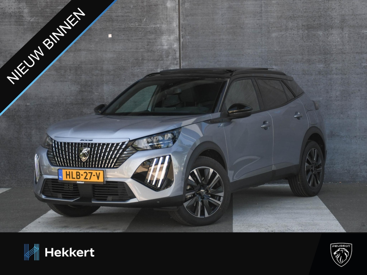 Peugeot 2008 - GT 1.2 Hybrid 136pk Automaat PANO-DAK | ADAP. CRUISE | ACTIVE LANE ASSIST | DODE HOEK | KE - AutoWereld.nl