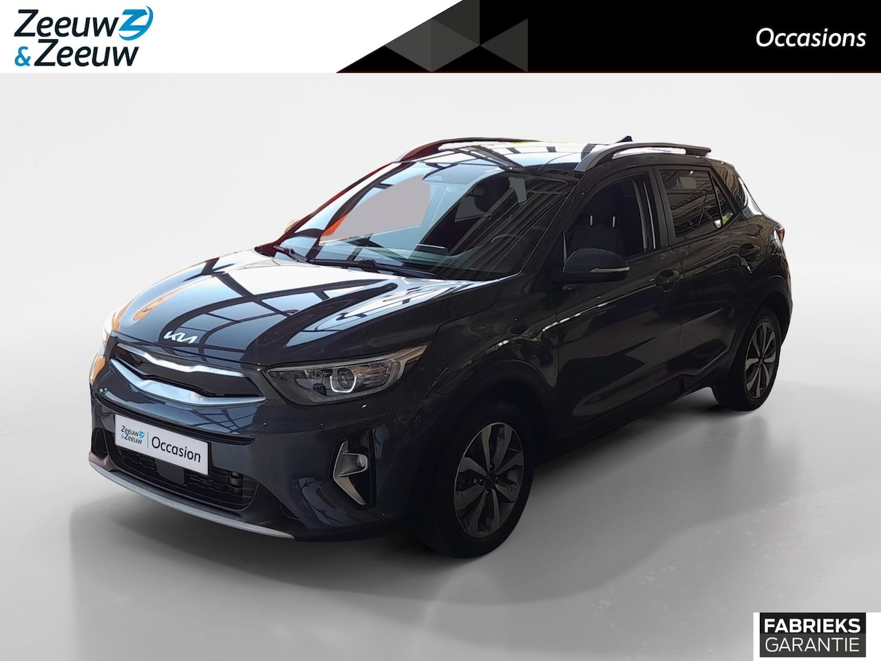 Kia Stonic - 1.0 T-GDi MHEV DynamicPlusLine 1e Eigenaar | Dealer onderhouden | Trekhaak | Fabrieksgaran - AutoWereld.nl