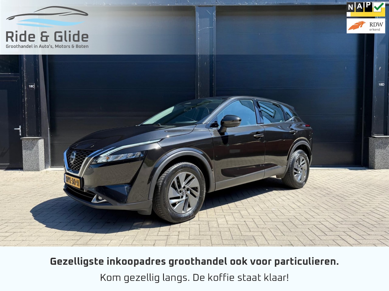 Nissan Qashqai - 1.3 MHEV Xtronic N-Connecta 360 camera 2023 99dkm BTW garantie - AutoWereld.nl