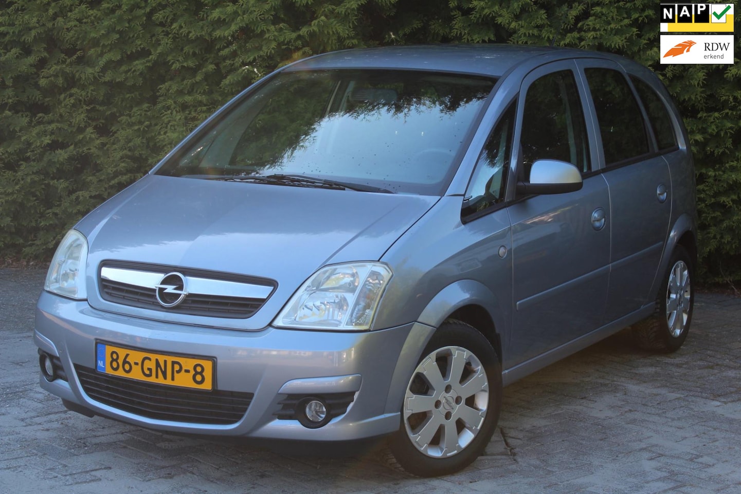 Opel Meriva - 1.6-16V Cosmo 105PK | Airco | LMV | NAVI | Cruise Control | Elektrische Ramen & Spiegels - AutoWereld.nl