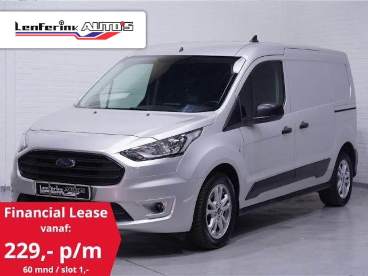 Ford Transit Connect - 1.5 EcoBlue 120 pk L2 Trend 2x Schuifdeur Navi, Camera, Airco, Trekhaak, NAP, Cruise Contr - AutoWereld.nl