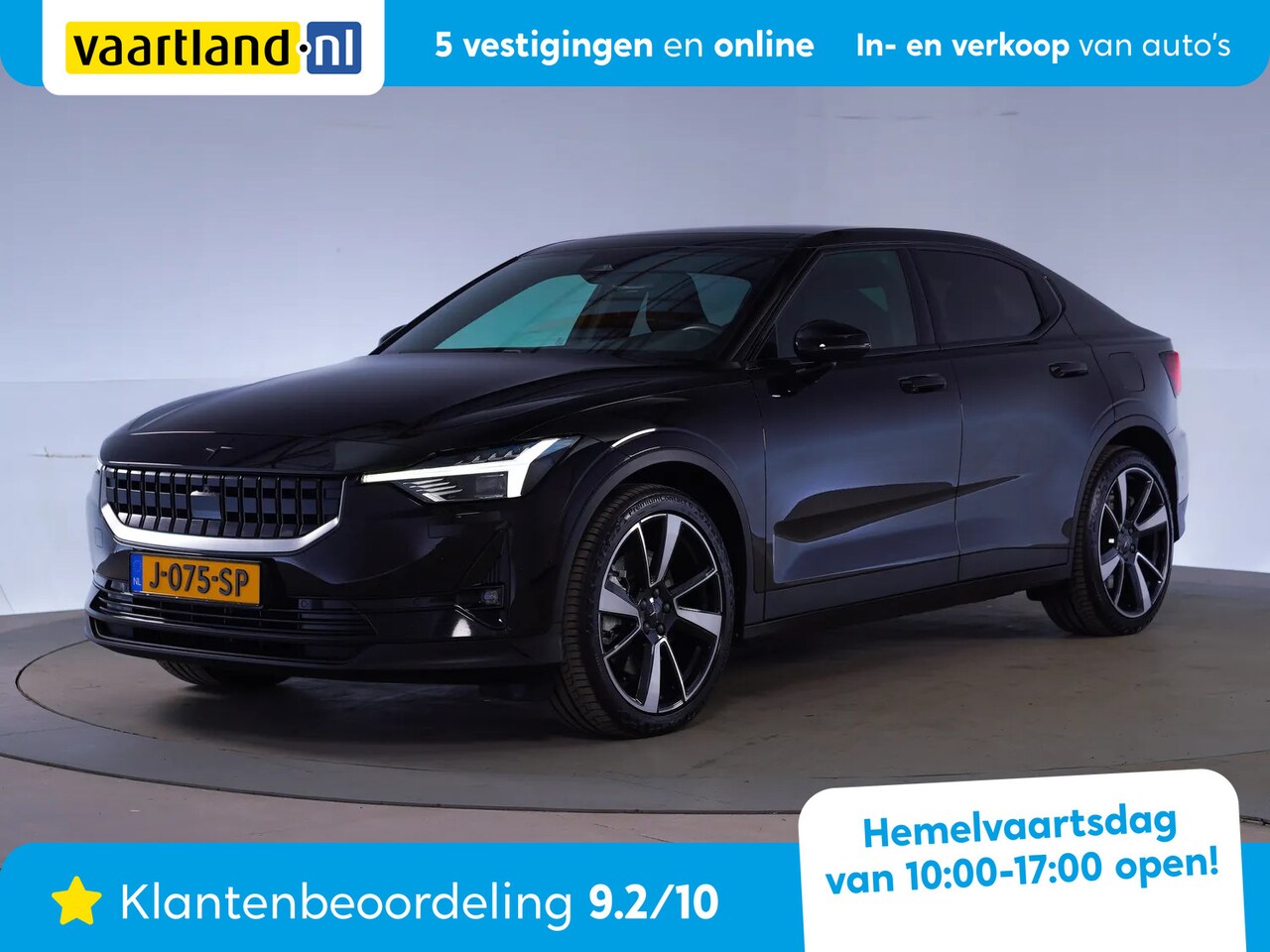 Polestar 2 - Long Range Dual Motor Launch Ed. 78kWh [ Panorama 360°cam Comfortstoelen ] - AutoWereld.nl