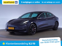 Tesla Model 3 - Performance AWD 75 kWh [leer adaptive cruise camera]