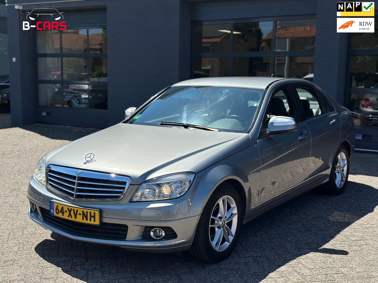 Mercedes-Benz C-klasse - 200 CDI Elegance Auto|Navi|stoelvw|Leer|Xenon - AutoWereld.nl
