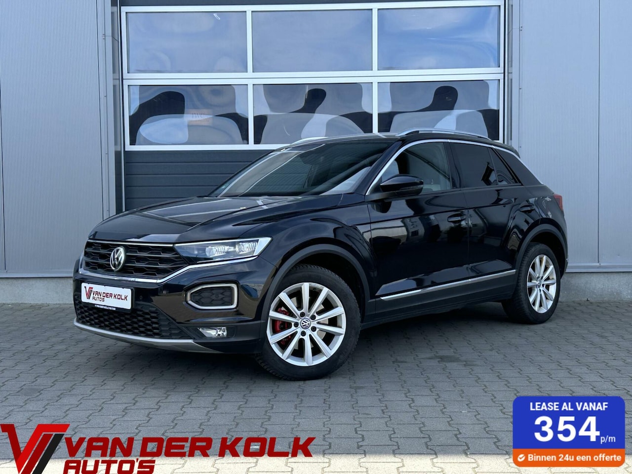 Volkswagen T-Roc - 2.0 TSI 4Motion Sport Automaat CarPlay Adaptive Cruise Climate Navi - AutoWereld.nl
