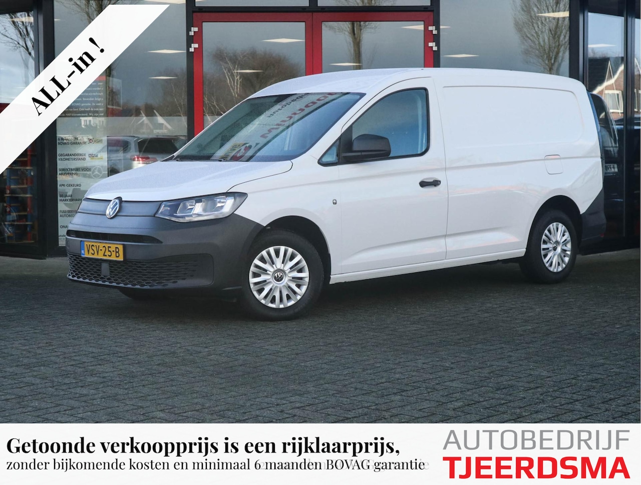 Volkswagen Caddy Cargo Maxi - 2.0 TDI Economy Business | L2 | Trekhaak | Climate Control | Parkeersensoren | Apple Carpl - AutoWereld.nl