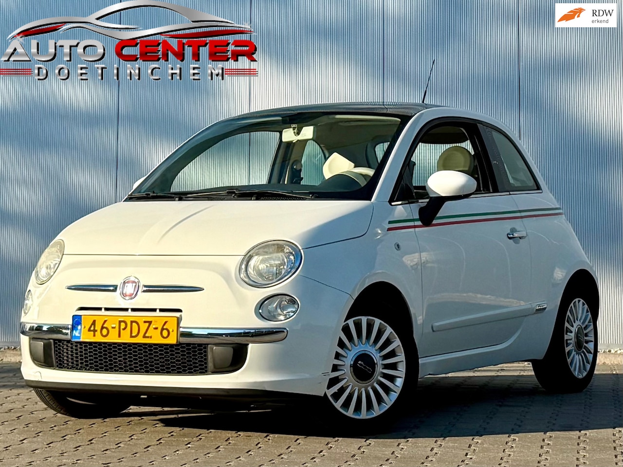 Fiat 500 - 1.2 Lounge Automaat|Pano|Airco - AutoWereld.nl