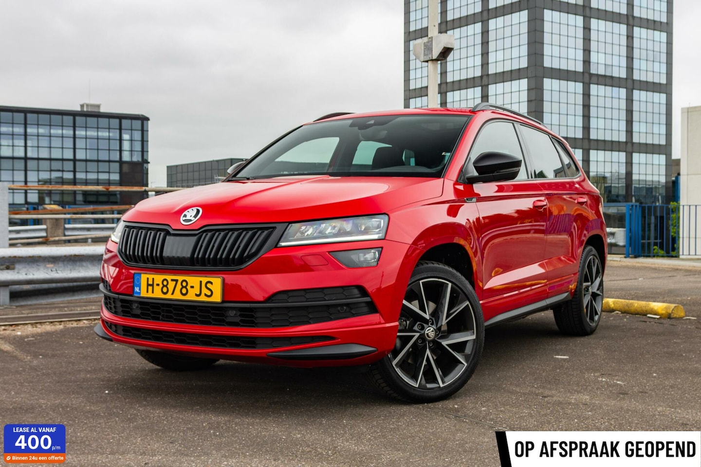 Skoda Karoq - 1.5 TSI Sportline Bus - Panoramadak - Canton - - AutoWereld.nl