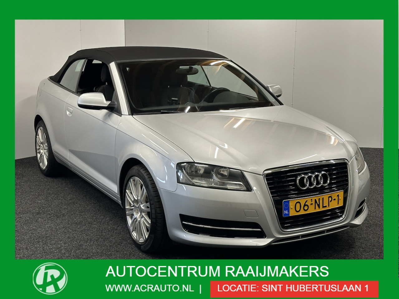 Audi A3 Cabriolet - 1.8 TFSI ATTRACTION P-LINE BNS AUTOMAAT NAVIGATIE CRUISE CONTROL BLUETOOTH TELEFOON MEDIA - AutoWereld.nl